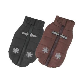 Hundejacke Snowman braun