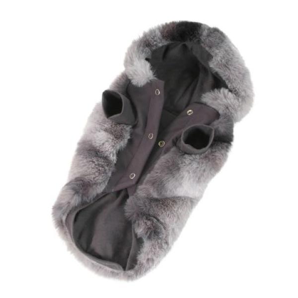 Hundejacke Fox - streaky grey